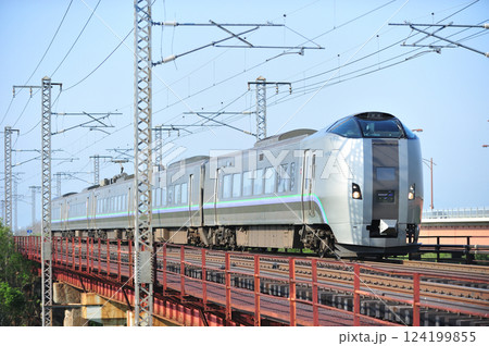 函館本線　豊幌ー江別　JR北海道　789系1000番台　HL-1003編成（札幌）　スーパーカムイ 124199855