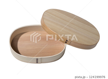 蓋を外したわっぱ 124199976