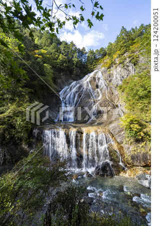 紅葉の白山白川郷ホワイトロード・姥ヶ滝 124200051