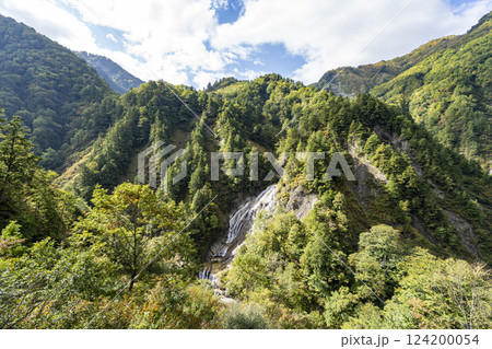 紅葉の白山白川郷ホワイトロード・姥ヶ滝 紅葉の白山白川郷ホワイトロード・姥ヶ滝 124200054