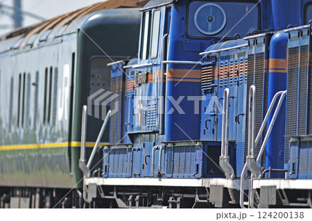 千歳線　島松－北広島　JR北海道　DD51-1143＋JR西日本　24系　トワイライトエクスプレス 124200138