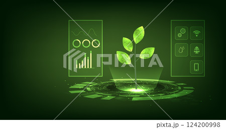 Smart farm technology. Smart farm technology. 124200998