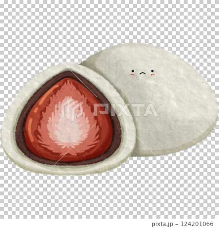 Happy Japanese Food Clipart 124201066