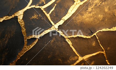 Kintsugi is traditional art of Japan, helps to restore person 124202249