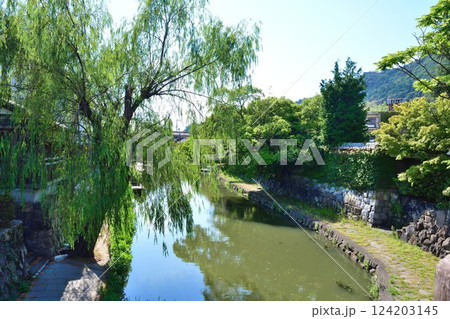 近江八幡の街並み（滋賀県） 124203145