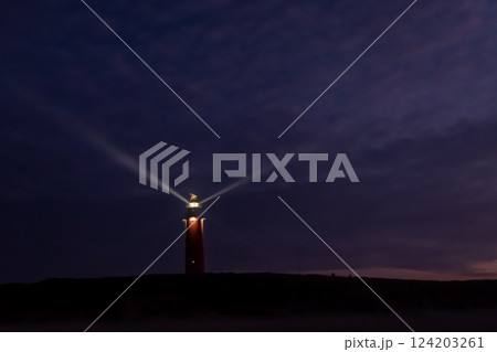 Eierland, De Cocksdorp, Texel, The Netherlands, Oktober 28th, 2024, The Stunning and Illuminated 124203261