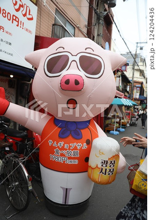 大阪　鶴橋　大阪コリアンタウン 124204436