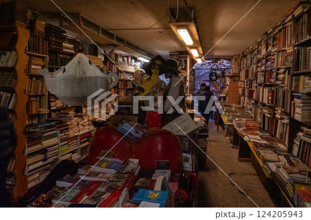 Libreria Acqua Alta, in Venice Libreria Acqua Alta, in Venice 124205943