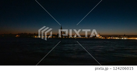 Sunset with Abbazia San Giorgio Maggiore in background Venice 124206015