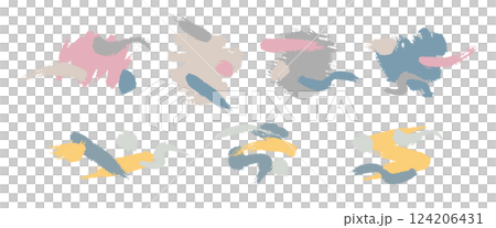Simple and stylish paint background decoration Abstract illustration set Paint Paint Simple and stylish paint background decoration Abstract illustration set Paint Paint 124206431
