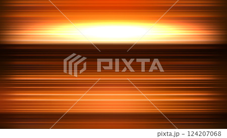 Orange Speed Light Motion, Vector Illustration 124207068