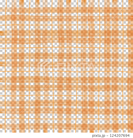 Orange Plaid Gingham Hand Drawn Background Pattern Overlay Orange Plaid Gingham Hand Drawn Background Pattern Overlay 124207694