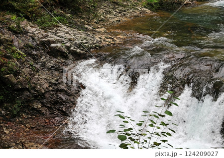 四万温泉の甌穴群 124209027