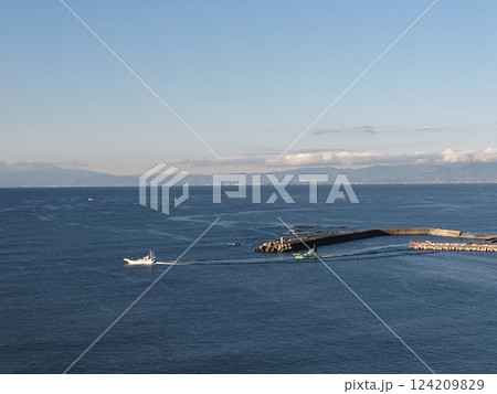 湘南　漁港 124209829