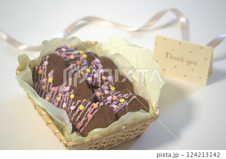 チョコレートクッキー 124213142