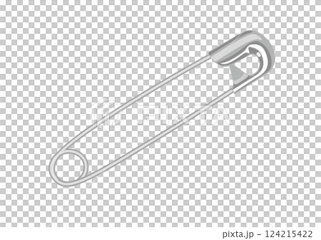 Safety pin real 124215422
