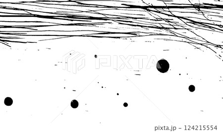 An abstract black and white composition featuring thin lines and circular shapes on a white background, creating a dynamic and minimalist visual effect. An abstract black and white composition featuring thin lines and circular shapes on a white background, creating a dynamic and minimalist visual effect. 124215554