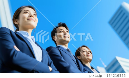 キャリアの新たな一歩を踏み出すビジネスシーン 124216533