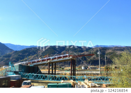 JR東海、身延線の身延駅から内船駅までの車窓風景(2022年12月) 124216854