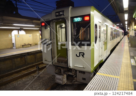 八高線 キハ110系 高麗川駅 八高線 キハ110系 高麗川駅 124217484