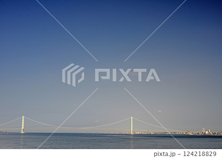 明石海峡大橋に近付く-2 明石海峡大橋に近付く-2 124218829