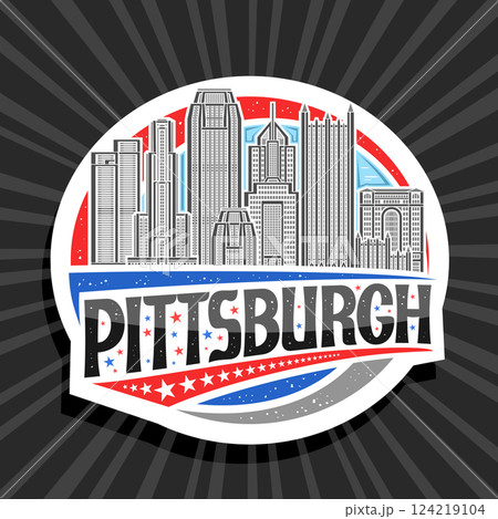 Vector logo for Pittsburgh 124219104