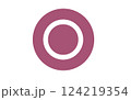 丸マーク 124219354