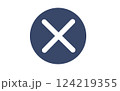バツマーク 124219355