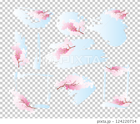 中式畫框:春日櫻花 中式畫框:春日櫻花 124220714