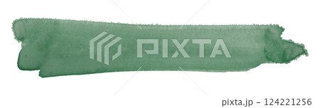 green brush isolated on transparent background green brush isolated on transparent background 124221256