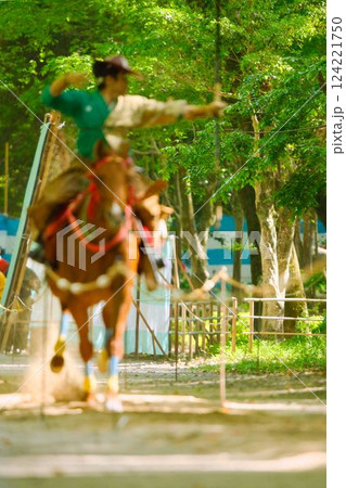 流鏑馬神事　葵祭　下鴨神社　京都 124221750