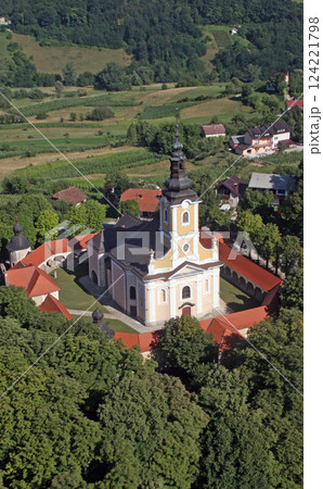 Church of Our Lady of Jerusalem at Trski Vrh in Krapina, Croatia Church of Our Lady of Jerusalem at Trski Vrh in Krapina, Croatia 124221798