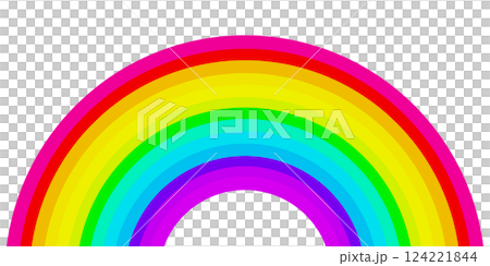 Colorful rainbow of vibrant colors Colorful rainbow of vibrant colors 124221844