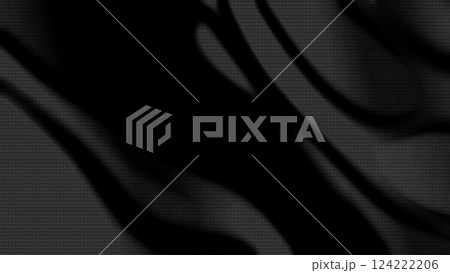Abstract Black and Grey Swirl Pattern with Retro 80s Acid Vibe 124222206