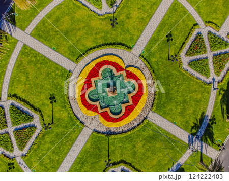 Flowerbed. 124222403