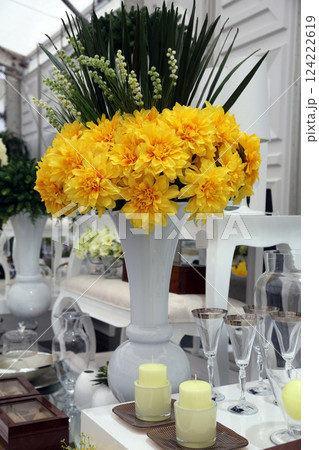 Flowers exposed on Floraart, 49 international garden exhibition in Zagreb, Croatia 124222619