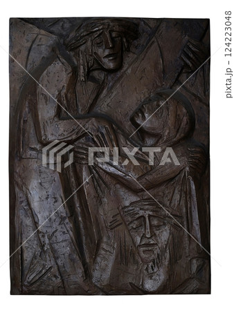 Station of the Cross, church of Saint Matthew in Stitar, Croatia Station of the Cross, church of Saint Matthew in Stitar, Croatia 124223048