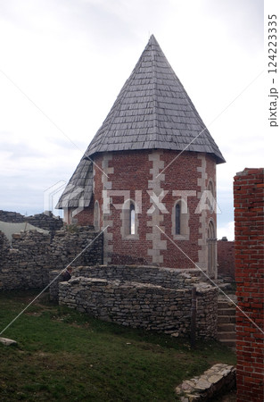 Chapel of St. Philip, Medvedgrad castle in Nature Park Medvednica in Zagreb, Croatia 124223335