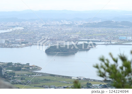 貝殻山からの岡山市市街地 貝殻山からの岡山市市街地 124224094