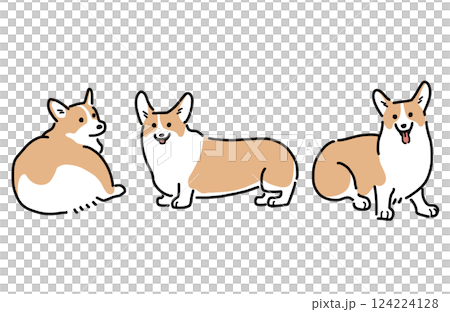 柯基犬插圖集 124224128