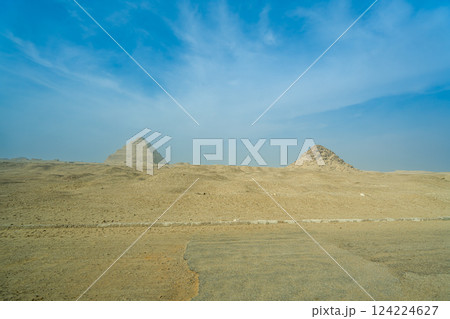 Step Pyramid of Zoser in Saqqara, Egypt. 124224627
