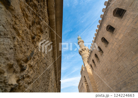 Minaret of Mohamed Ali Mosque in Cairo, Egypt. Minaret of Mohamed Ali Mosque in Cairo, Egypt. 124224663