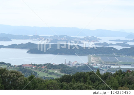 貝殻山からの玉野市 貝殻山からの玉野市 124225450