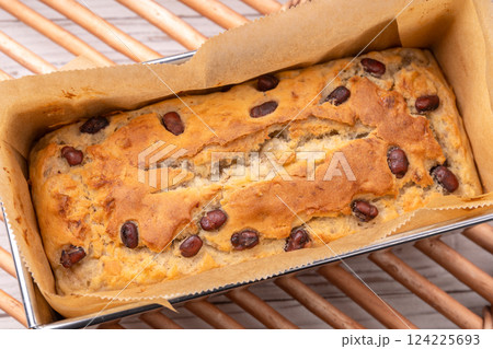 小豆のパウンドケーキ 124225693