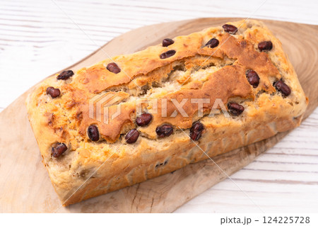 小豆のパウンドケーキ 124225728