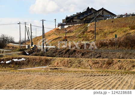 道の駅 遠野風の丘とJR釜石線 道の駅 遠野風の丘とJR釜石線 124228688