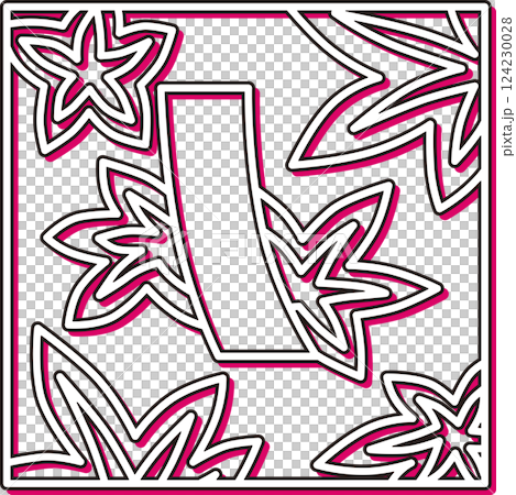 Color shadow square simple Hanafuda Kannazuki Autumn leaves Blue short October Autumn leaves and blue short Color shadow square simple Hanafuda Kannazuki Autumn leaves Blue short October Autumn leaves and blue short 124230028