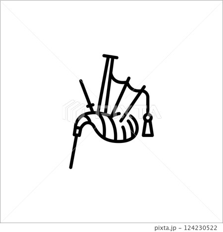Bagpipes icon 124230522
