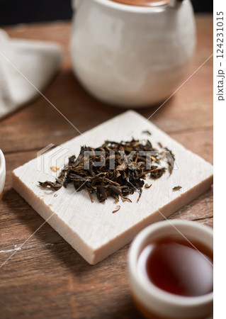 Close up hot tea 124231015