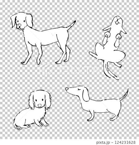 狗插圖集 狗插圖集 124231628